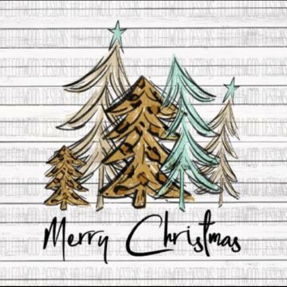 Merry Christmas Raglan - Picture 3 of 3